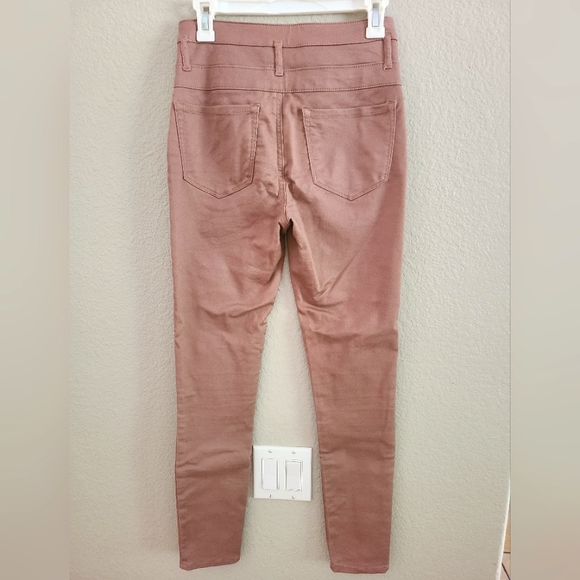 Refuge High waisted light pink skinny jeans size 2 - Picture 4 of 5